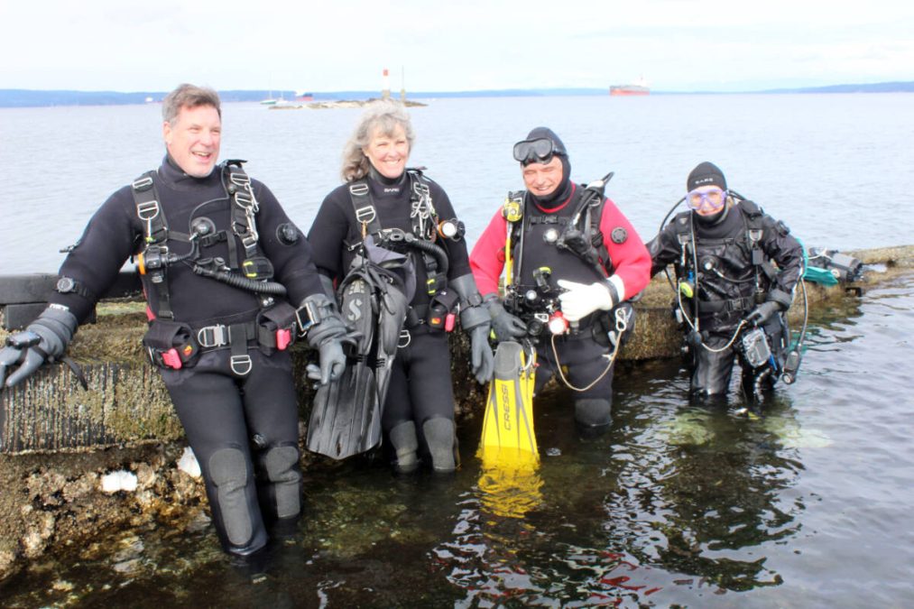 Diving on Vancouver Island