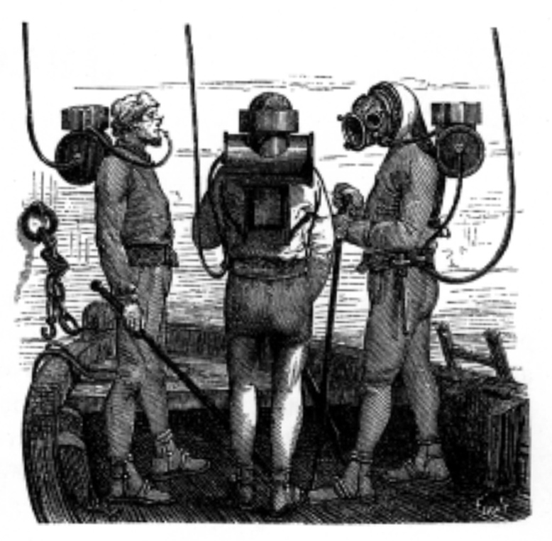 Early divers and underwater explorers