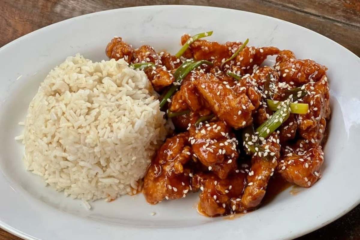 Sesame Chicken at the Sandbar