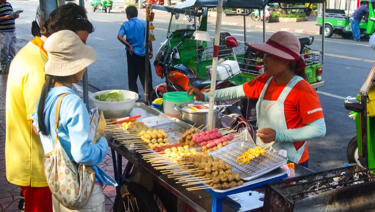 Street Food Cart Street Food Cart in Bangkok
