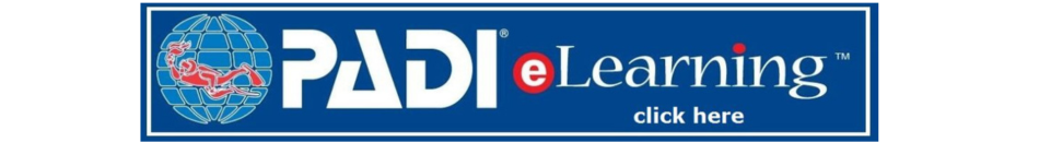 PADI e-learning banner